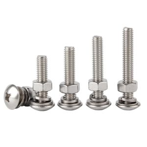 Lục giác đầu dù chữ thập inox