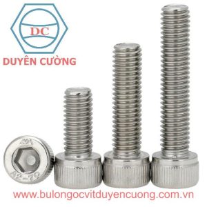 Bu lông lục giác chìm đầu trụ inox 912